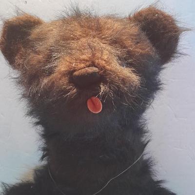 One of a kind VINTAGE 1963 "Oscar Jouet" Anima Paris Teddy bear made in France TALKING