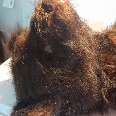 One of a kind VINTAGE 1963 "Oscar Jouet" Anima Paris Teddy bear made in France TALKING