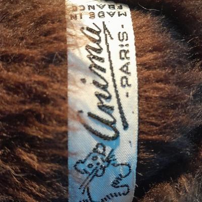 One of a kind VINTAGE 1963 "Oscar Jouet" Anima Paris Teddy bear made in France TALKING