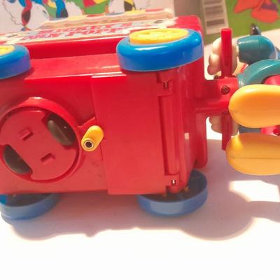 Disney Mickey Mouse Corn popper toy, Disney Comic books and hard plastic figures