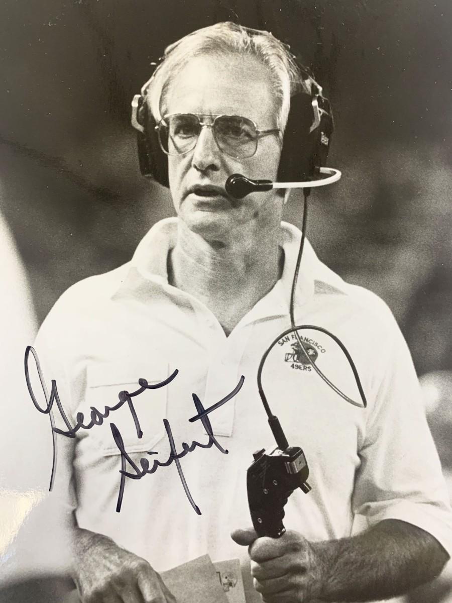 SF 49ers Seifert Signed Photo