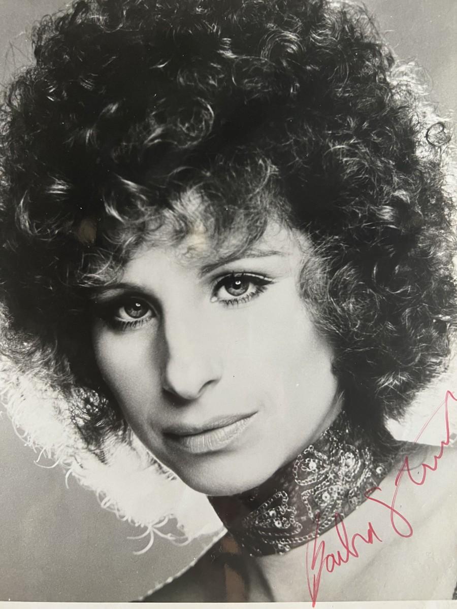 Barbra Streisand signed photo. GFA authenticated | EstateSales.org