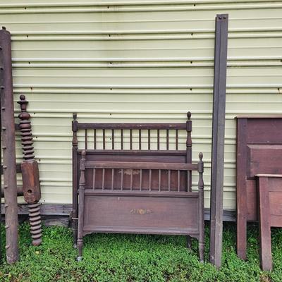 Four Bedframes- Headboards, Footboards & Siderails  (OB1-JS)