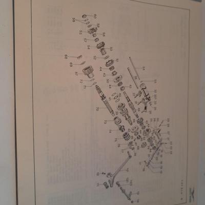 1972 1st editon 850 Eldorado spare parts catalogue