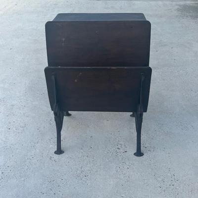 AS CO. ~ Solid Wood Vintage ~ Folding School Chair & Desk