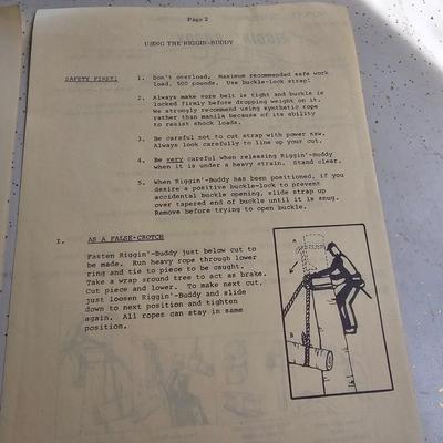 Save A Plane & Riggin' Buddy Straps, Hardware + More  (OB1-JS)