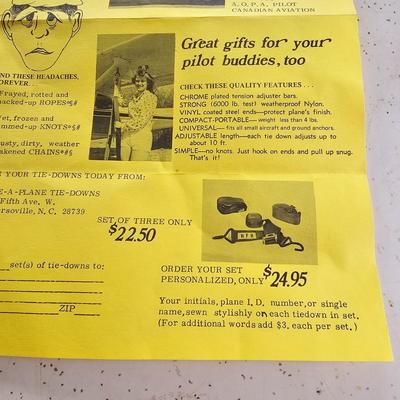 Save A Plane & Riggin' Buddy Straps, Hardware + More  (OB1-JS)
