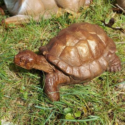 Vintage Cement Animal Yard Decor (OB4-BBL)