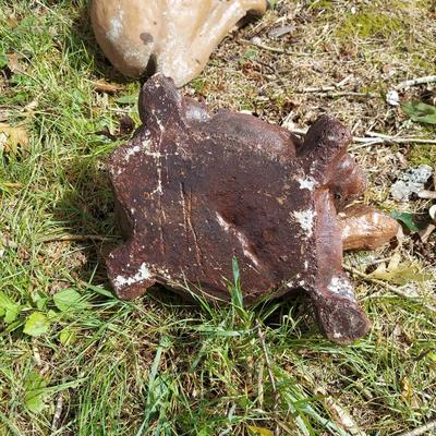 Vintage Cement Animal Yard Decor (OB4-BBL)