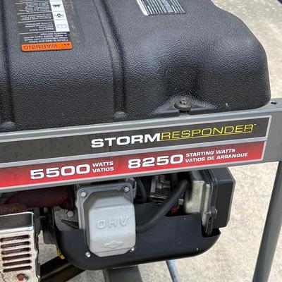 BRIGGS & STRATTON ~ Storm Responder ~ 5500 Watt Generator ~ *Read Details