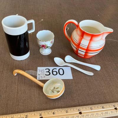 Misc Lot of Glass - 6 Pieces