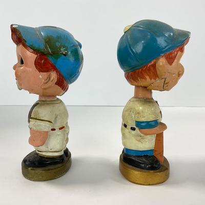 -20- SPORTS | Vintage 1960â€™s Baseball Bobbleheads