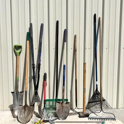 Fourteen (14) Assorted Garden Tools