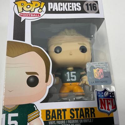 -22- SPORTS | NFL Bart Starr Pop #116 Green Bay Packers