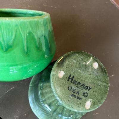 Lot of 3 vintage flower pots