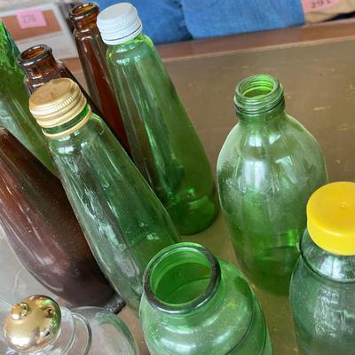 Lot of vintage bottles