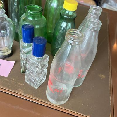 Lot of vintage bottles