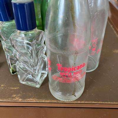 Lot of vintage bottles