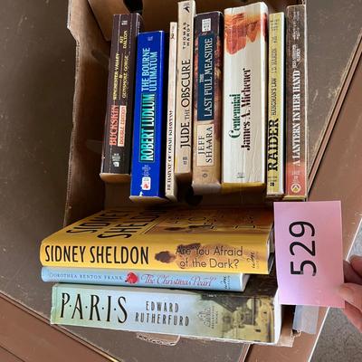 Box of Paperback novels