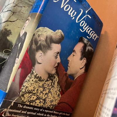 Flat of vintage novels