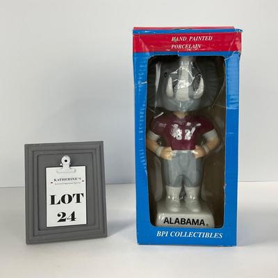 -24- SPORTS | Alabama Crimson College Mascot BPI Nodder Bobblehead