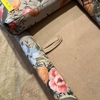 Floral Vintage couch w/ extra material!
