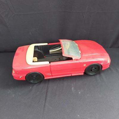 Vintage Barbie Car, Etch A Sketch, International Metal Tractor and More Toys (OB4-BBL)