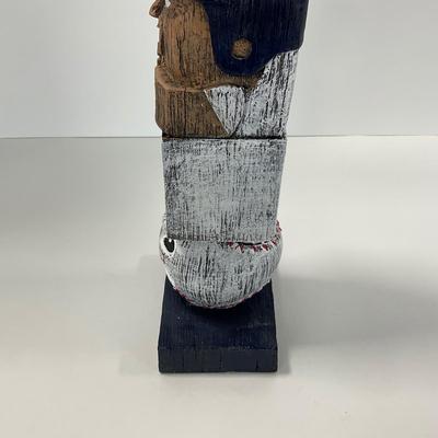 -27- SPORTS | Large Tampa Bay Rays Totem Figure