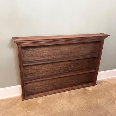 CHARBONNET & CHARBONNET INC. ~ Solid Wood Wall Display Cabinet