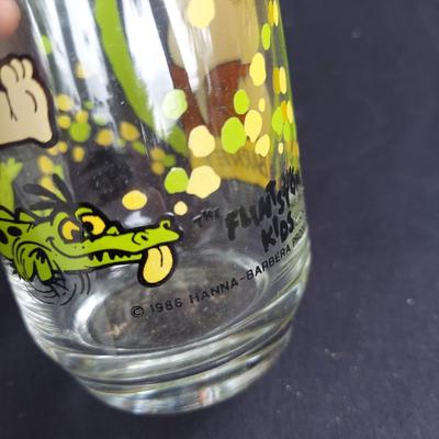 Vintage Novelty Glasses by Looney Tunes, Care Bears, Flintstones, Smurfs and More (OB4-BBL)