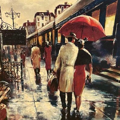 Metropolitan Station by Brent Heighton Stretched Canvas