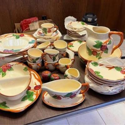 Vintage Franciscan Apple Dinnerware Set