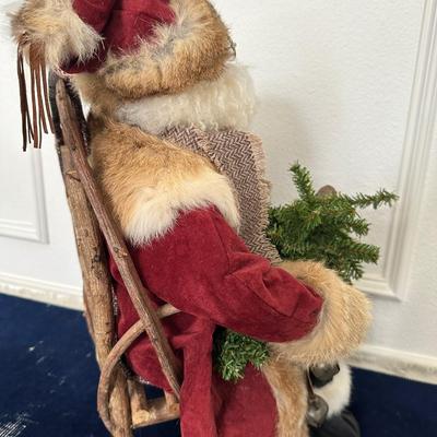 Belsnickle Forest Santa by J.R. Stickland