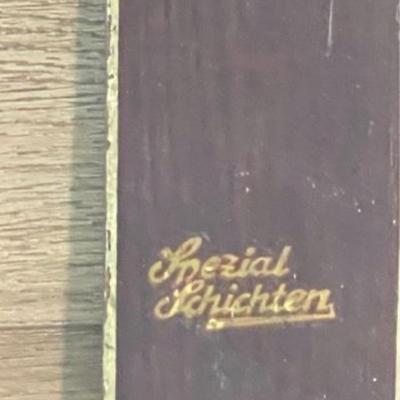 Antique Spezial Schichten Hohnberg Wooden Skis