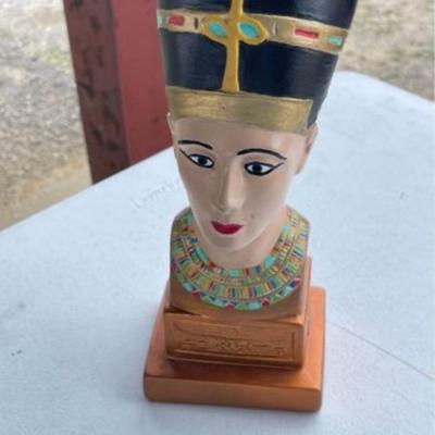 Nefertiti Ceramic Bust Statue