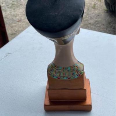 Nefertiti Ceramic Bust Statue