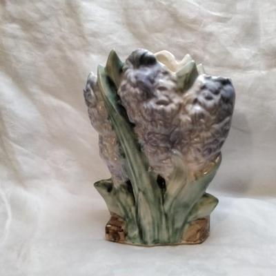 Rare McCoy Blue Hyacinth Vase