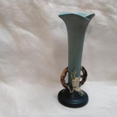 Roseville Apple Blossom Bud Vase #379-7