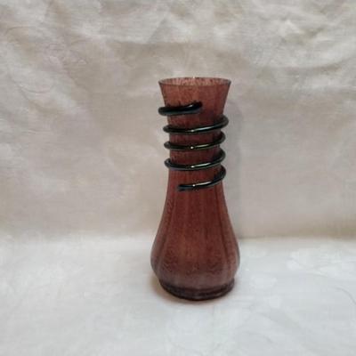 Antique Kralik Oil Spotted Serpent Snake Vase ca. early 1900s