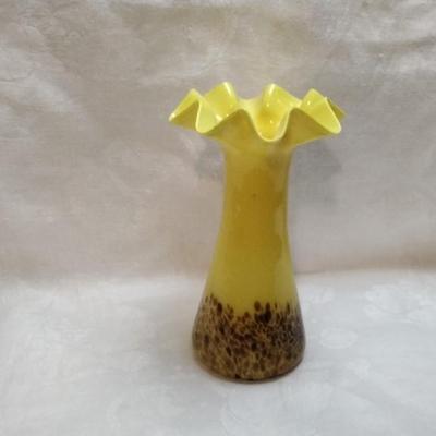 Antique Kralik End of Days Vase (Czechoslovakian Art Glass)