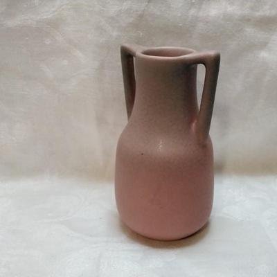 1930 ROOKWOOD POTTERY ARTS & CRAFTS 5.25" HANDLED VASE SHAPE 2562