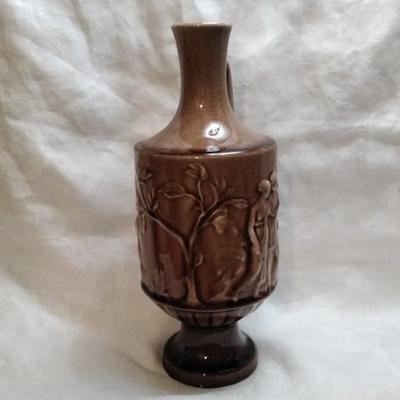 Rookwood Pottery 1946 Gloss Brown Grecian Urn Vase