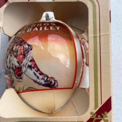 Vintage Barnum & Bailey Circus Collectible Ornament