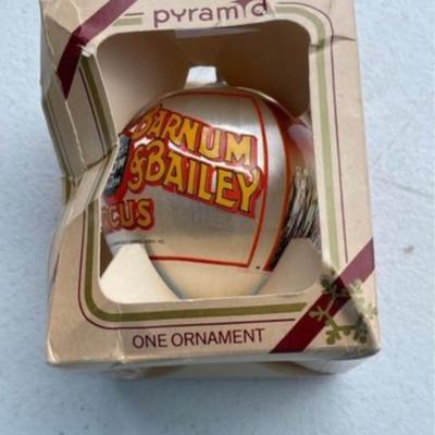 Vintage Barnum & Bailey Circus Collectible Ornament