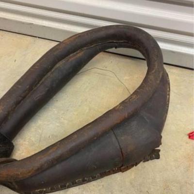 Antique Horse Collar with Mirror