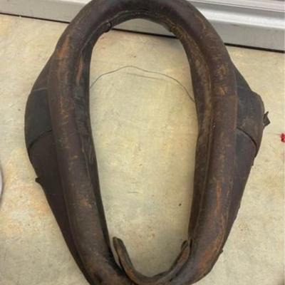 Antique Horse Collar with Mirror