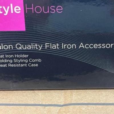 NEW Style House Salon Quality Flat Iron Accessory Set
