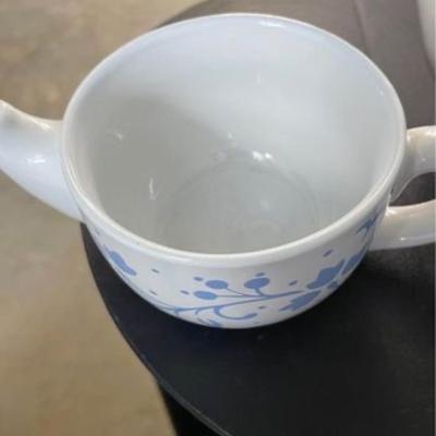 Two Avon Warm and Cozy Tea Pot Brewing Cups