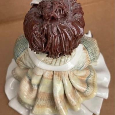 Vintage Zampiva Spaghetti Doll in Ruffled Dress