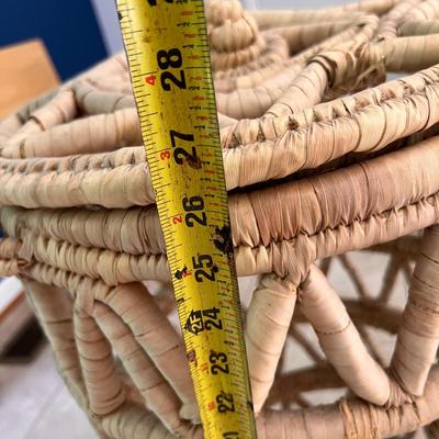 Large Woven Standing Basket